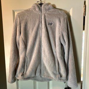 New Balance Women's Full Zip Sherpa Hooded Jacket